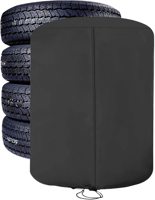 Housses de rangement pour pneus: anti-poussière, 85 × 120 Cm, noir