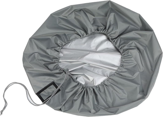 Support de rangement pour pneus — résistant à l'eau, gris