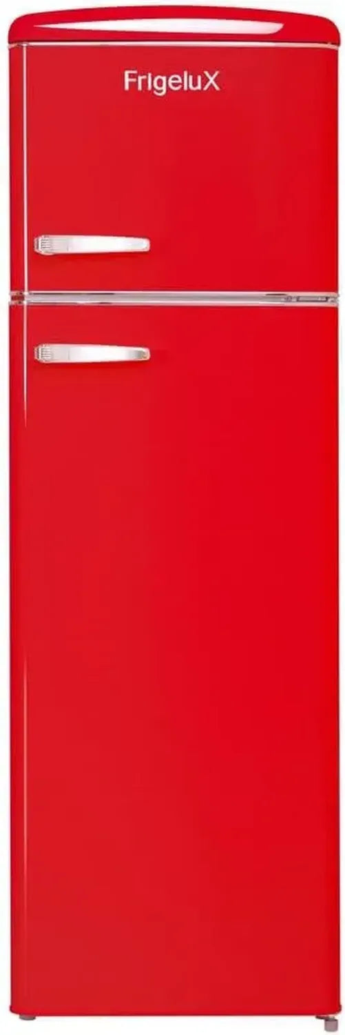 Réfrigérateur Vintage Rouge 245L FrigeluX RFDP246RRA++ à Double Porte