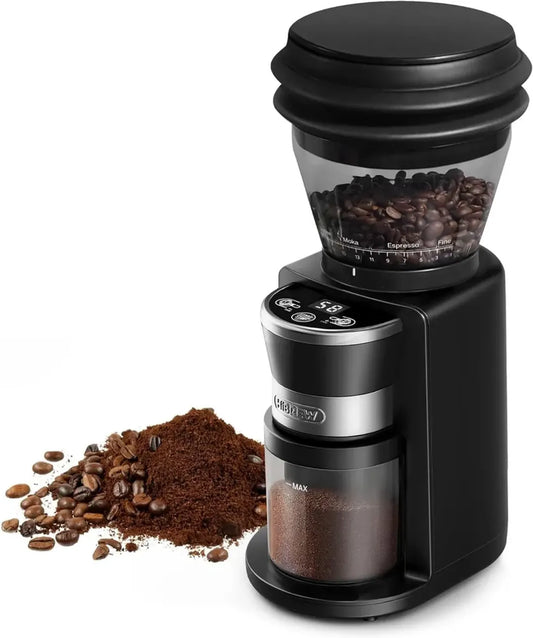 Moulin à Café Électrique HIBREW G3, 31 Réglages pour Espresso, Mocha et Plus