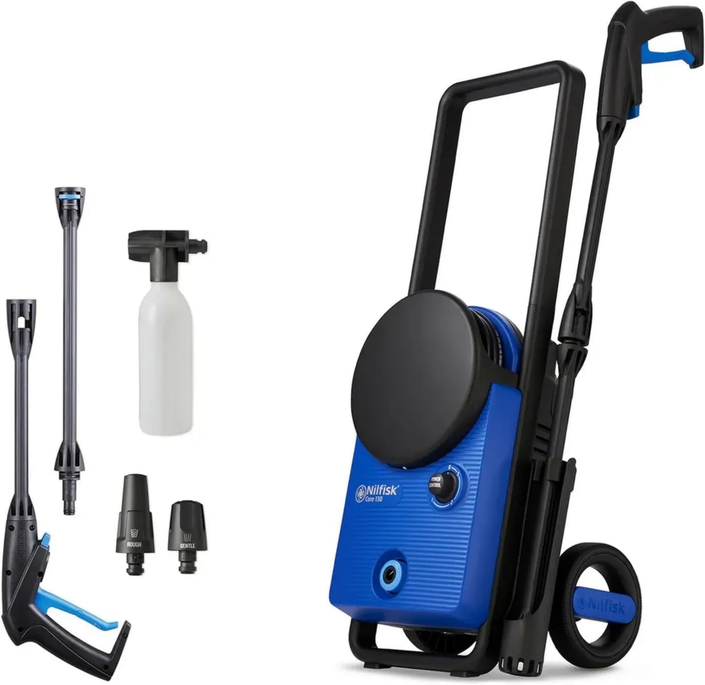Nettoyeur Haute Pression Nilfisk Core 130 Bars - Multi-usages pour Extérieur et Voiture 1500W
